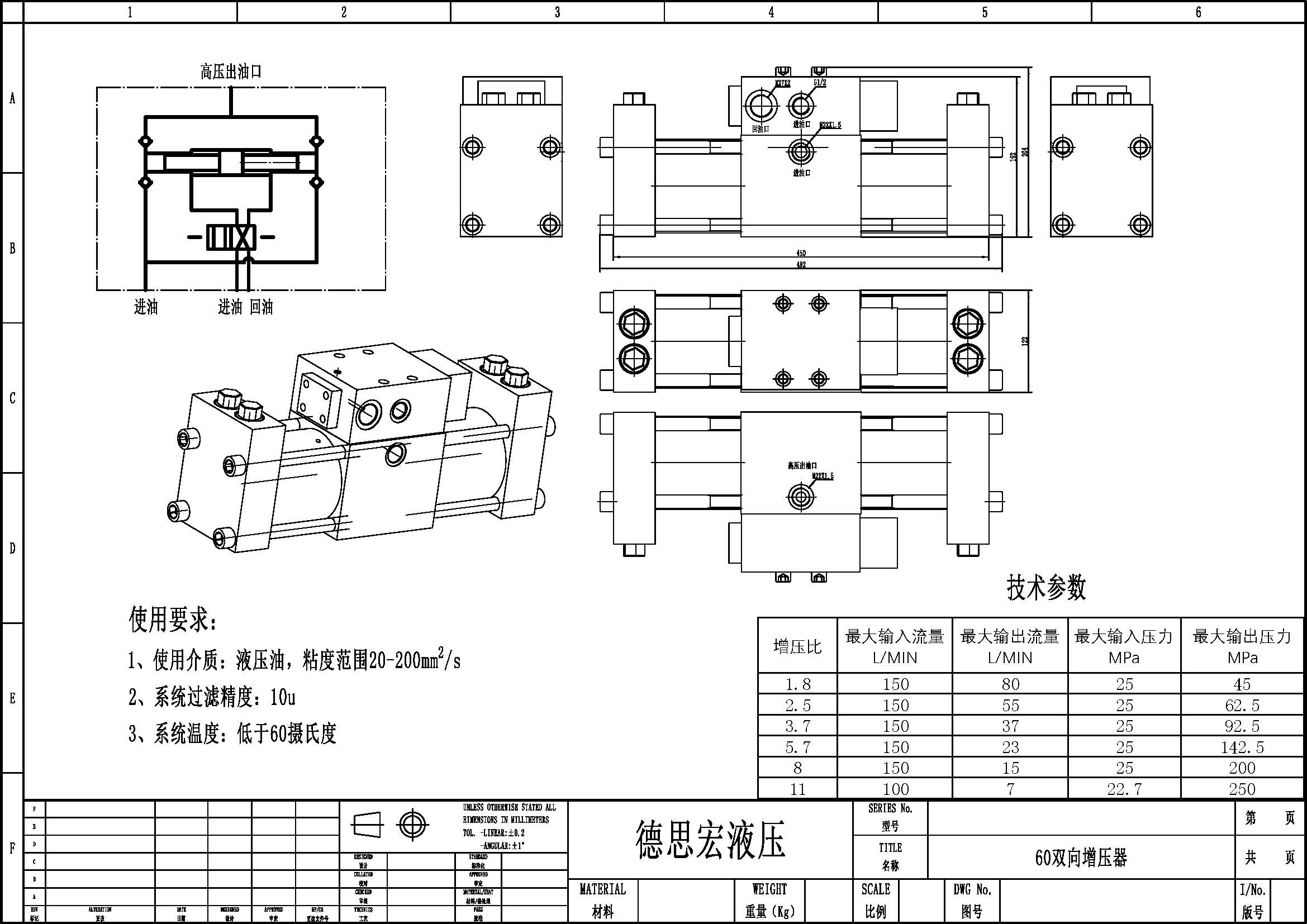 液壓增壓閥，液壓增壓器